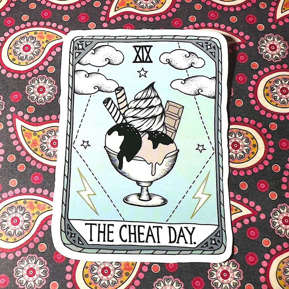 The CHEAT DAY Tarot Witchy Spiritual Light Worker Magick Occult Tarot Fortune